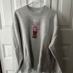 Diet Coke Sunday Crewneck Abercrombie